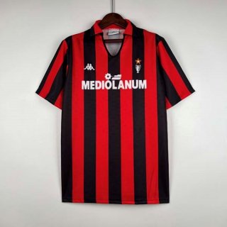 Thailandia Maglia AC Milan Home Retro 1989-1990 Thailandia Maglia AC Milan Home Retro 1989-1990