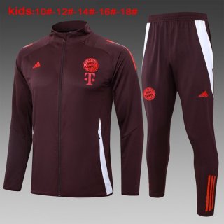 Bambino Giacca Bayern Monaco 2024 2025 Rosso 3 Bambino Giacca Bayern Monaco 2024 2025 Rosso 3