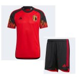 Maglia Belgio Home Bambino 2022 2023
