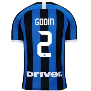 Maglia Inter Milan NO.2 Godin Home 2019 2020 Blu Maglia Inter Milan NO.2 Godin Home 2019 2020 Blu