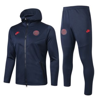Felpa Paris Saint Germain 2019 2020 Blu Navy Rosso Felpa Paris Saint Germain 2019 2020 Blu Navy Rosso