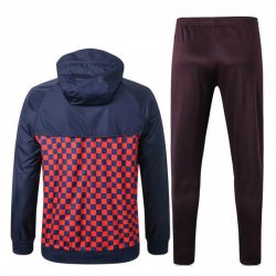 Giacca a vento Barcellona Set Completo 2019 2020 Blu Rosso