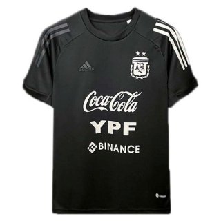 Thailandia Maglia Argentina Pre-Match 2022 2023 Nero Thailandia Maglia Argentina Pre-Match 2022 2023 Nero