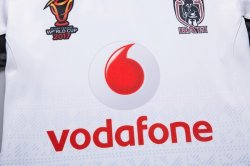 Thailandia Maglia Fiyi RLWC Champions 2017 2018 Bianco