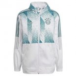 Giacca a Vento Bayern Munich 2021 2022 Bianco