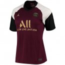 Maglia Paris Saint Germain Terza Donna 2020 2021 Borgogna