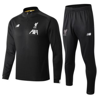 Felpa Liverpool 2019 2020 Nero Bianco Felpa Liverpool 2019 2020 Nero Bianco