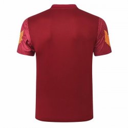 Maglia di Formazione Barcellona 2020 2021 Rosso Giallo