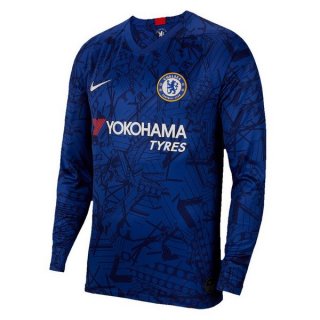 Maglia Chelsea Home ML 2019 2020 Blu Maglia Chelsea Home ML 2019 2020 Blu