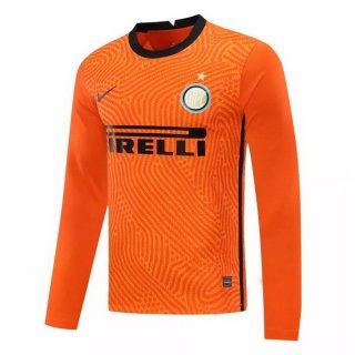 Thailandia Maglia Inter Milan ML Portiere 2020/2021 Arancione Thailandia Maglia Inter Milan ML Portiere 2020/2021 Arancione