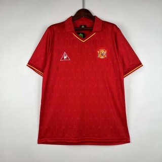 Thailandia Maglia Spagna Home Retro 1988-1991 Thailandia Maglia Spagna Home Retro 1988-1991