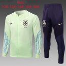 Bambino Giacca Brasile 2022 2023 Verde Porpora