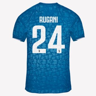 Maglia Juventus NO.24 Rugani Terza 2019 2020 Blu Maglia Juventus NO.24 Rugani Terza 2019 2020 Blu