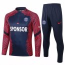 Felpa Paris Saint Germain 2020 2021 Rosso Blu Navy