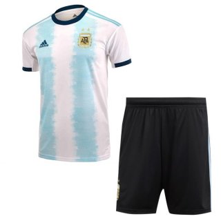 Maglia Argentina Home Bambino 2019 Blu Bianco Maglia Argentina Home Bambino 2019 Blu Bianco