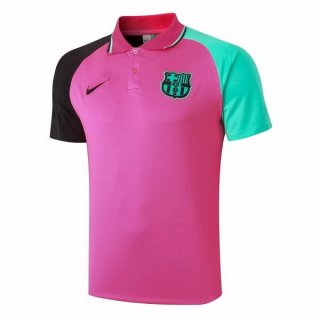 Polo Barcellona 2020-2021 Rosa Verde Polo Barcellona 2020-2021 Rosa Verde