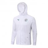 Felpa Cappuccio Manchester City 2022 2023 Bianco
