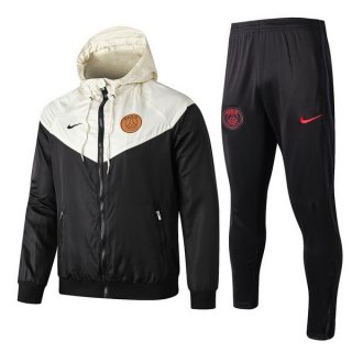 Giacca a vento Paris Saint Germain Set Completo 2019 2020 Nero Giallo Giacca a vento Paris Saint Germain Set Completo 2019 2020 Nero Giallo