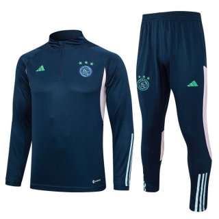 Felpa Allenamento Ajax 2023 2024 Blu Felpa Allenamento Ajax 2023 2024 Blu