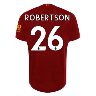 Maglia Liverpool NO.26 Robertson Home 2019 2020 Rosso Maglia Liverpool NO.26 Robertson Home 2019 2020 Rosso