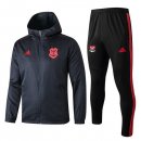 Giacca a vento Flamengo Set Completo 2019 2020 Nero Rosso
