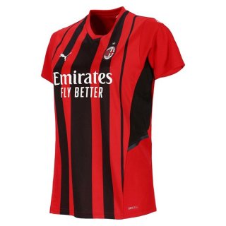 Maglia AC Milan Home Donna 2021 2022 Maglia AC Milan Home Donna 2021 2022