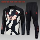 Bambino Felpa PSG 2024 2025 Nero Bianco