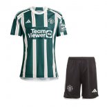 Maglia Manchester United Away Bambino 2023 2024