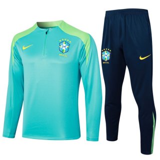Felpa Allenamento Brasile 2024 2025 Verde 3 Felpa Allenamento Brasile 2024 2025 Verde 3