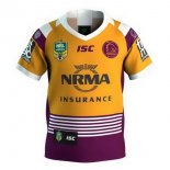 Thailandia Maglia Brisbane Broncos 30th Giallo