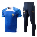 Maglia Francia Set Completo 2022 2023 Blu