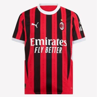 Maglia AC Milan Home 2024 2025 Maglia AC Milan Home 2024 2025