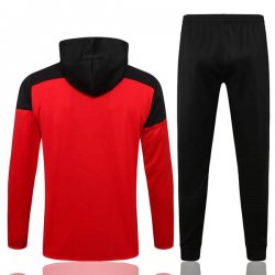 Felpa Cappuccio Set Completo Arsenal 2022 2023 Rosso