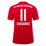 Maglia Bayern Munich NO.11 Cuisance Home 2019 2020 Rosso