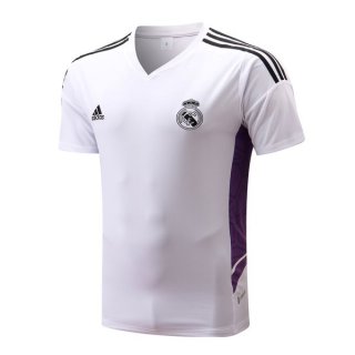 Maglia Formazione Real Madrid 2022 2023 Bianco Maglia Formazione Real Madrid 2022 2023 Bianco