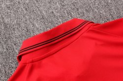 Polo Set Completo Manchester United 2019 2020 Rosso Nero