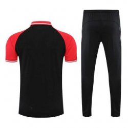 Polo Ajax Set Completo 2022 2023 Nero Rosso