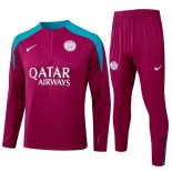 Felpa Allenamento PSG 2024 2025 Rosso