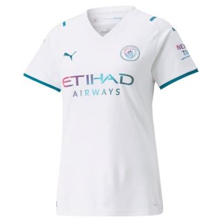 Maglia Manchester City Away Donna 2021 2022 Maglia Manchester City Away Donna 2021 2022