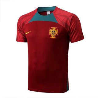 Maglia Formazione Portogallo 2022 2023 Rosso Maglia Formazione Portogallo 2022 2023 Rosso