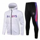 Felpa Cappuccio Paris Saint Germain 2021 2022 Bianco Porpora Nero