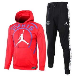 Felpa Paris Saint Germain 2020 2021 Rosso Nero Felpa Paris Saint Germain 2020 2021 Rosso Nero