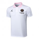 Polo PSG 2025 2026 Bianco Rosa