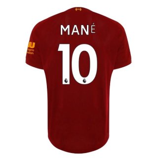 Maglia Liverpool NO.10 Mane Home 2019 2020 Rosso Maglia Liverpool NO.10 Mane Home 2019 2020 Rosso