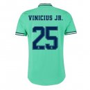 Maglia Real Madrid NO.25 Vinicius JR. Terza 2019 2020 Verde