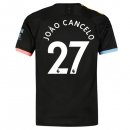 Maglia Manchester City NO.27 Cancelo Away 2019 2020 Nero