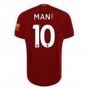 Maglia Liverpool NO.10 Mane Home 2019 2020 Rosso