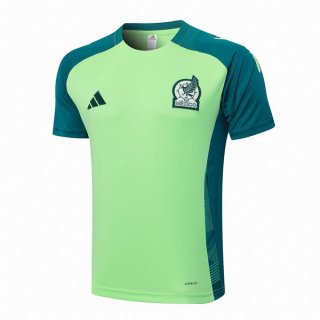 Maglia Formazione Messico 2024 2025 Verde Maglia Formazione Messico 2024 2025 Verde
