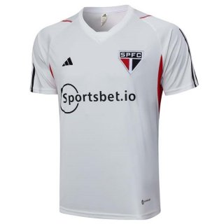 Maglia Formazione Sao Paulo 2023 2024 Bianco Maglia Formazione Sao Paulo 2023 2024 Bianco