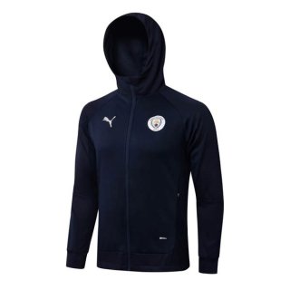 Felpa Cappuccio Manchester City 2022 2023 Blu Oscuro Felpa Cappuccio Manchester City 2022 2023 Blu Oscuro